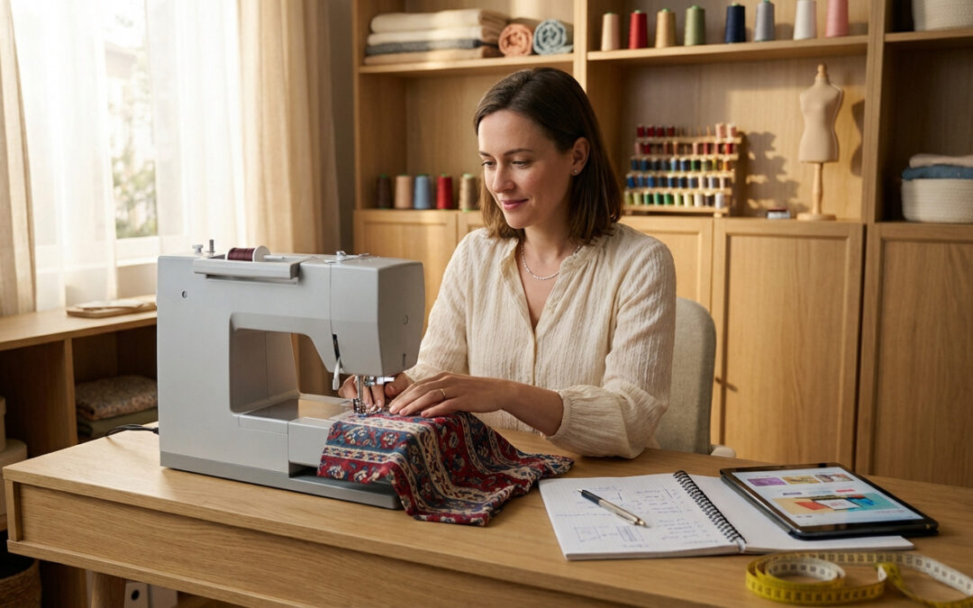 Réussir ta création entreprise couturière : les étapes clés