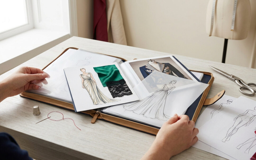 Comment créer un portfolio couture professionnel percutant